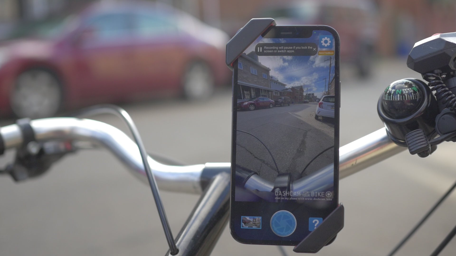Bike Camera + Safety Lights. The dashcam engineered for cyclists.